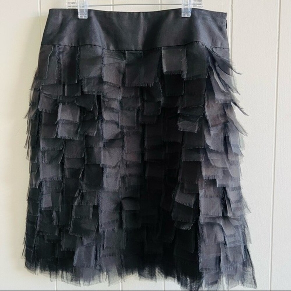 Jon designer silk skirt